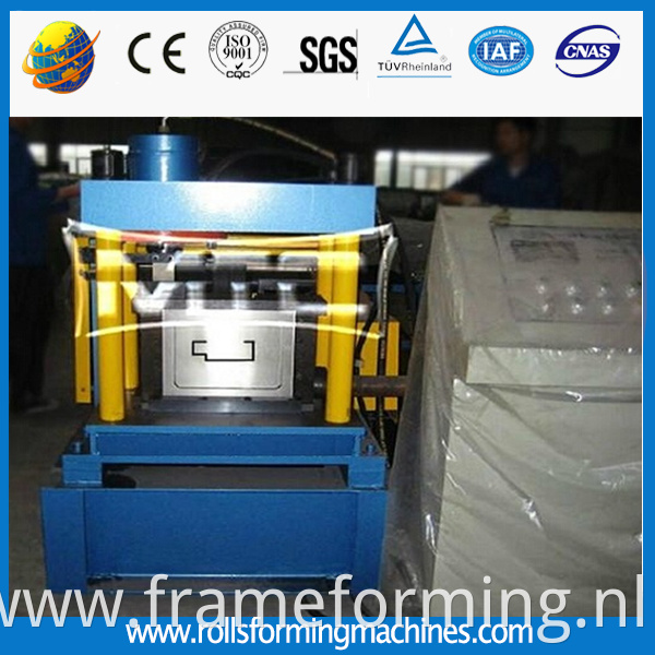 Galvanized Steel Door Frame Roll Forming Machine